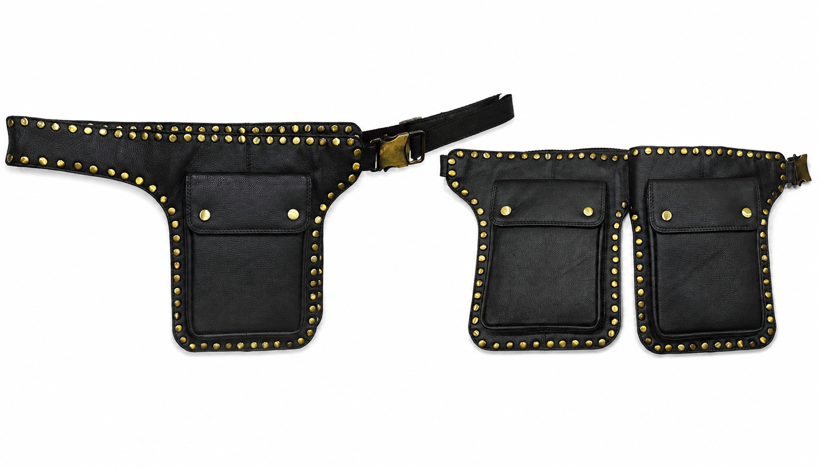 Premium Leather Hip Dancer Bag